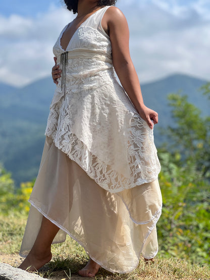 Flowers in Chain Ritual Gown