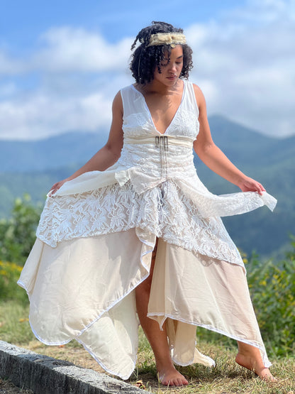 Flowers in Chain Ritual Gown