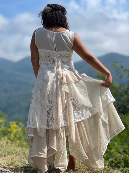 Flowers in Chain Ritual Gown
