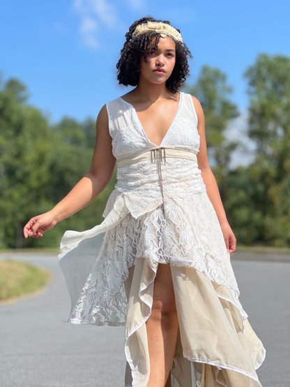 Flowers in Chain Ritual Gown