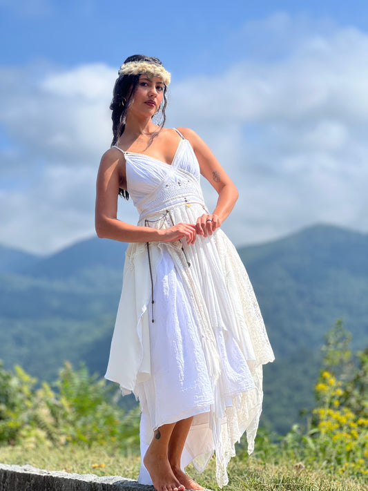 Eyelet Lace She Wolf Dress