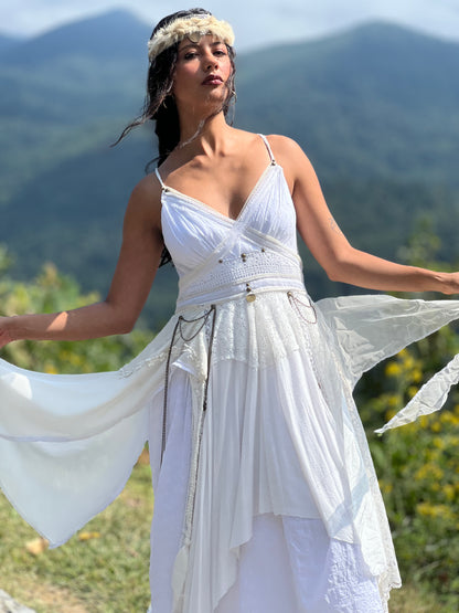 Eyelet Lace She Wolf Dress