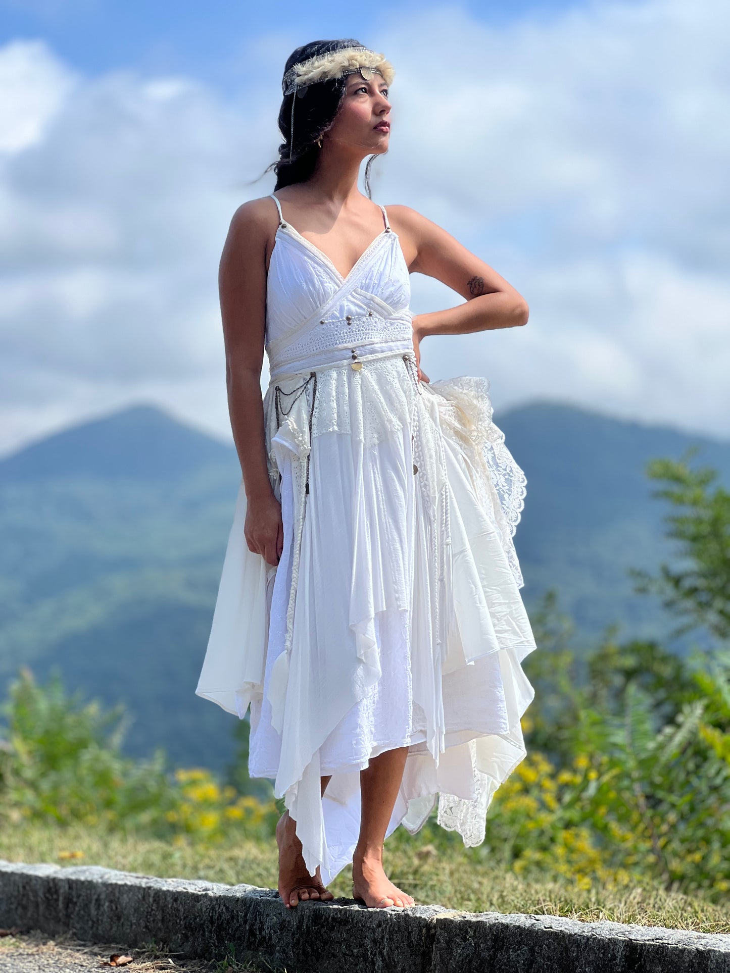 Eyelet Lace She Wolf Dress
