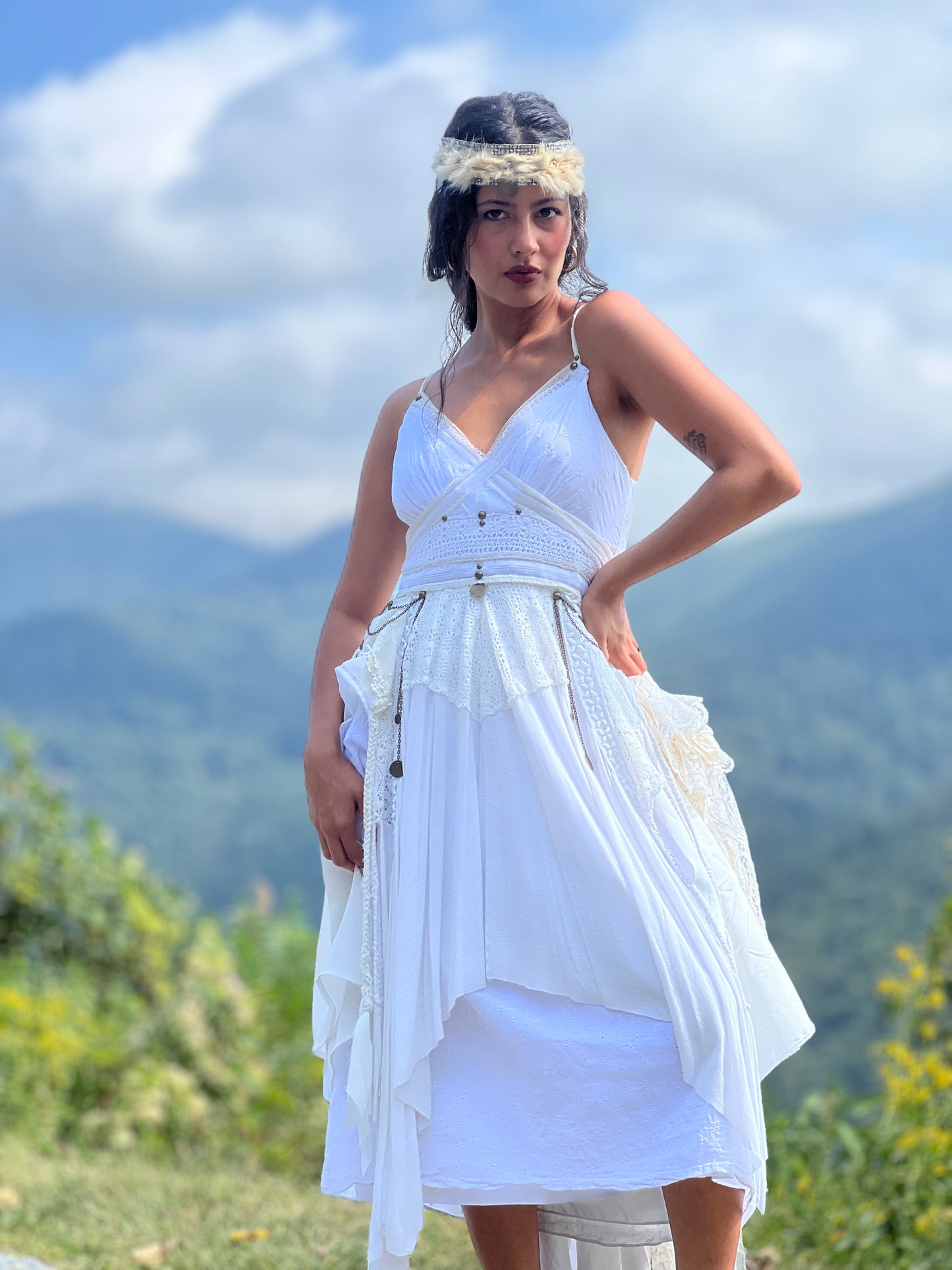Eyelet Lace She Wolf Dress