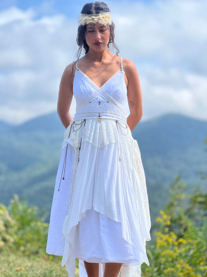Eyelet Lace She Wolf Dress