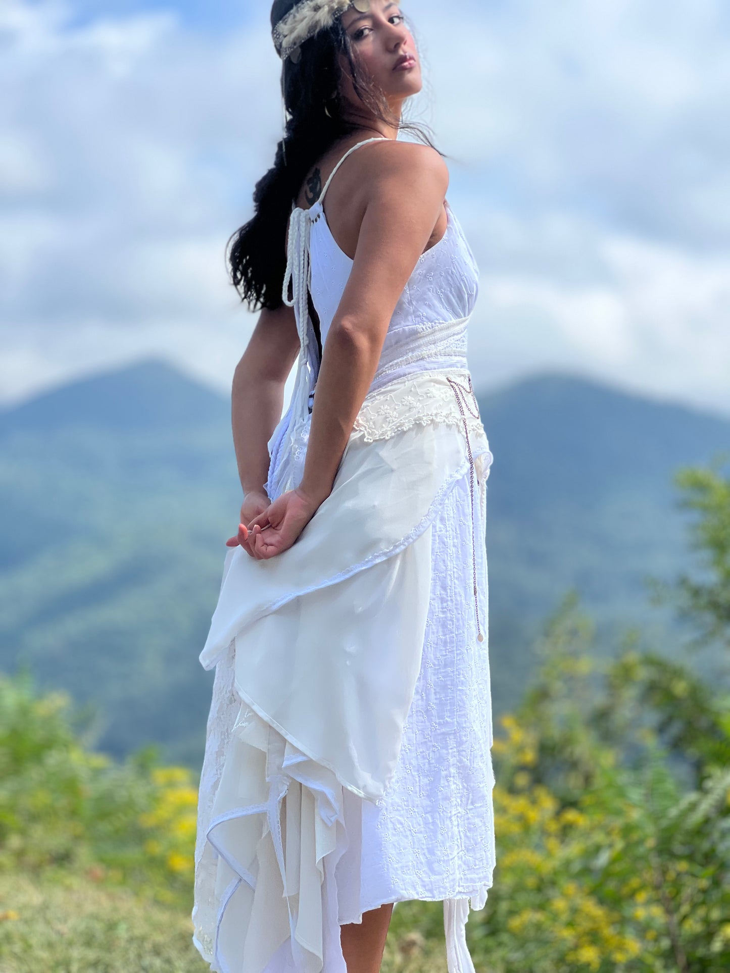 Eyelet Lace She Wolf Dress