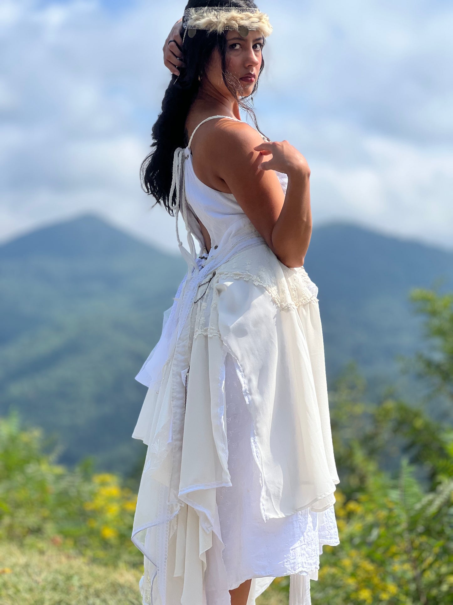Eyelet Lace She Wolf Dress