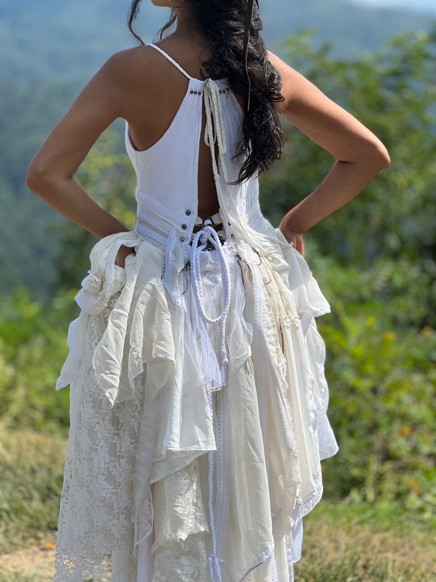 Eyelet Lace She Wolf Dress