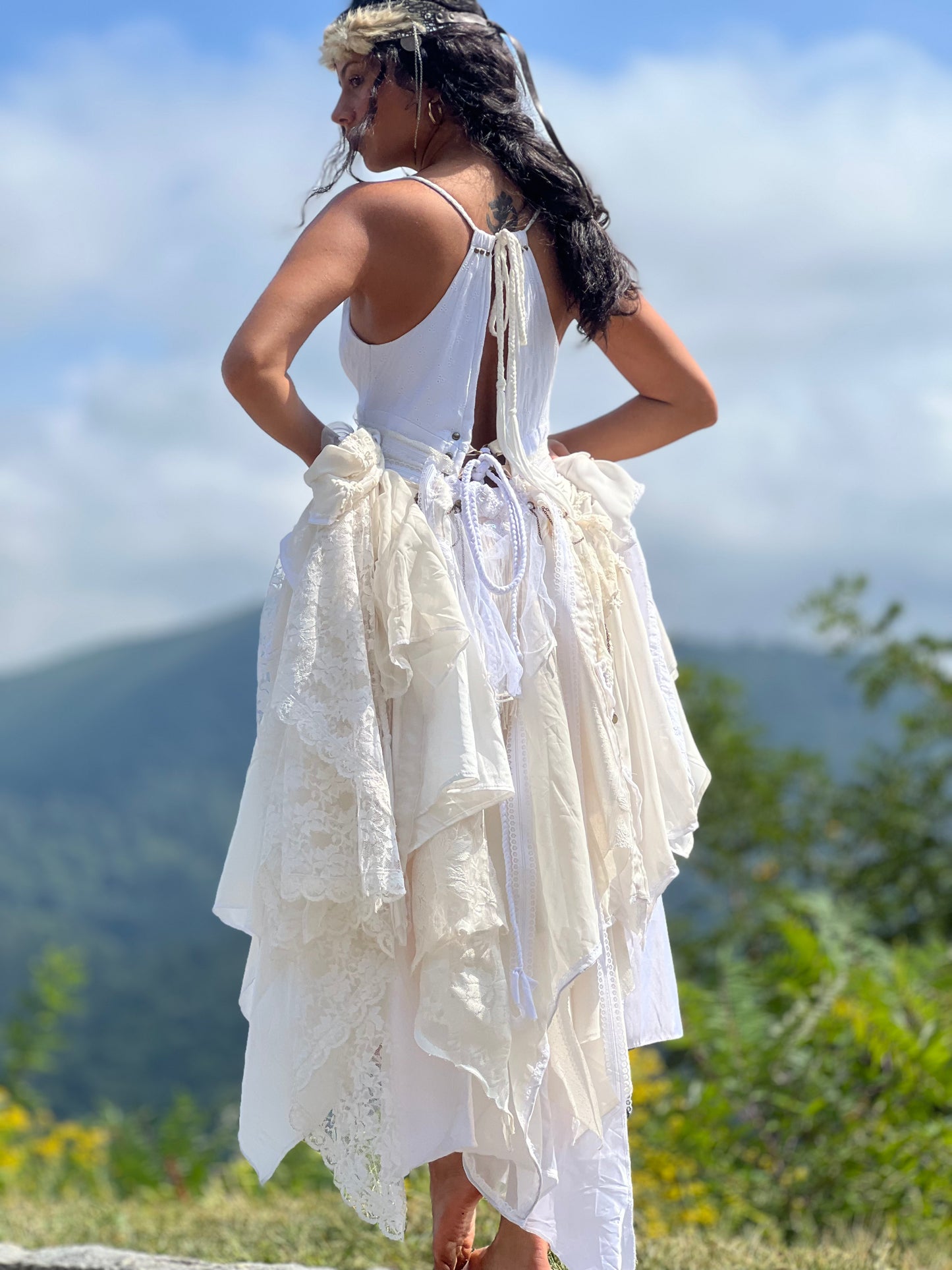 Eyelet Lace She Wolf Dress