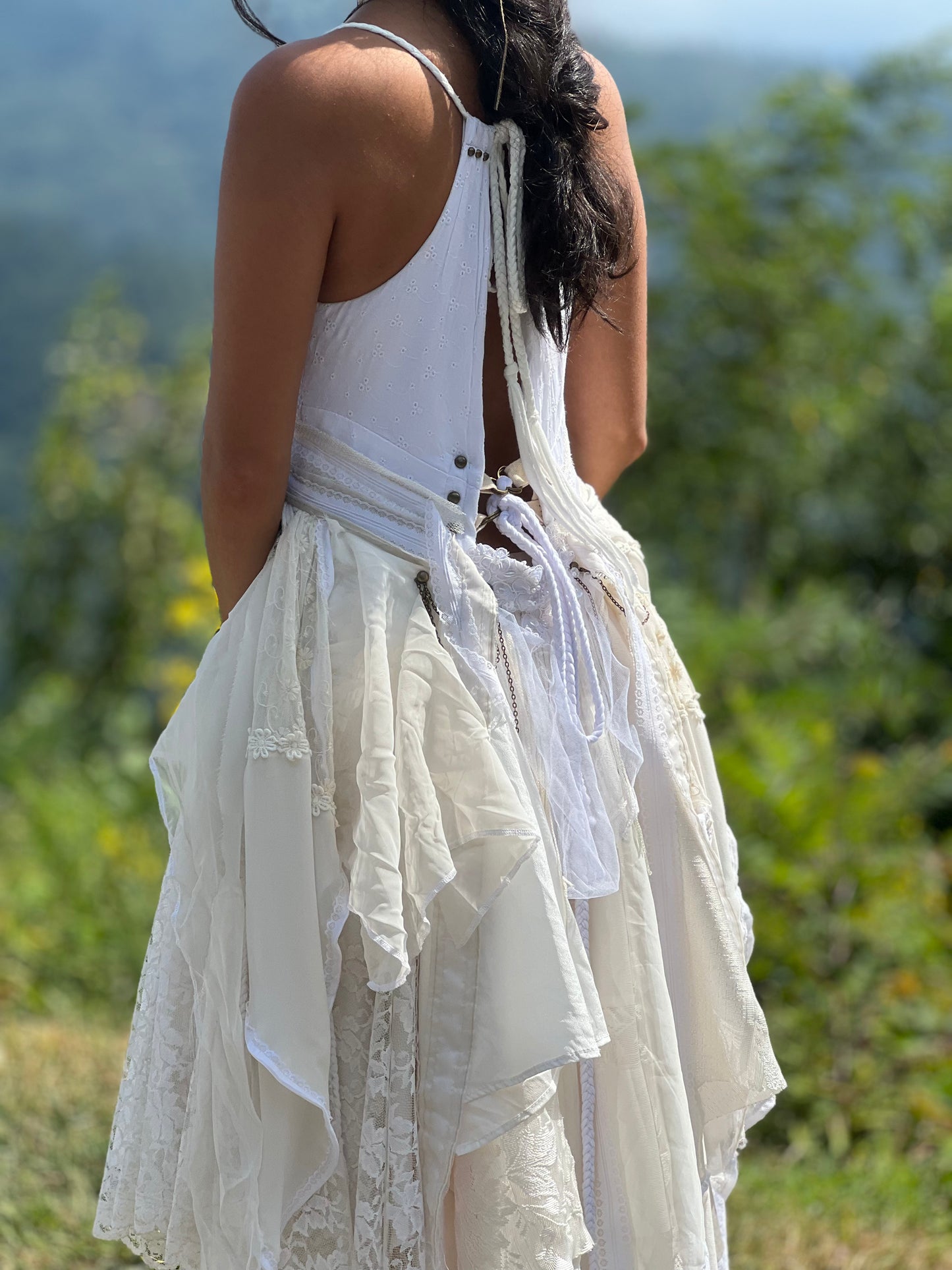Eyelet Lace She Wolf Dress