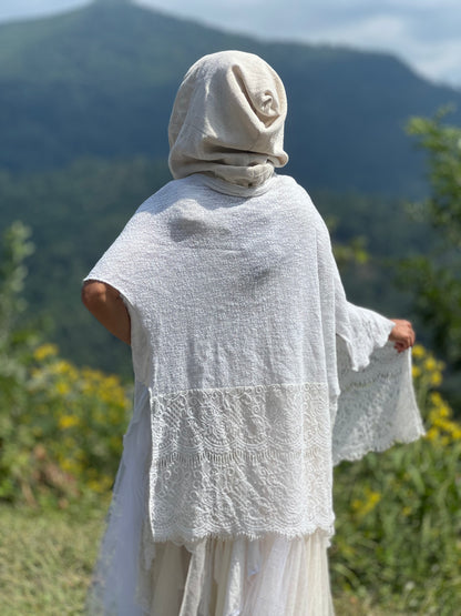 White Willow Hooded Cloak