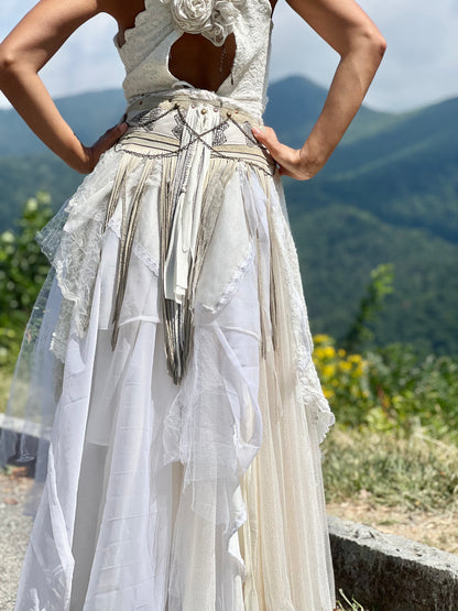 Wanderlust Leather Bustle
