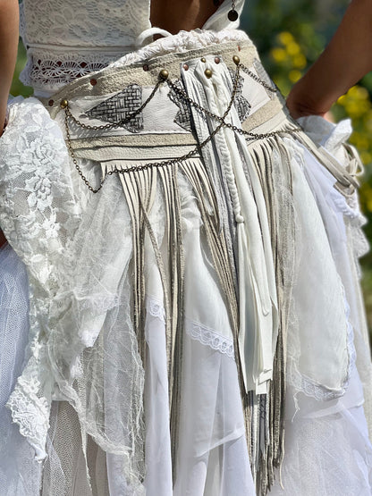 Wanderlust Leather Bustle