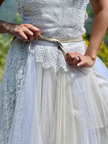 Wanderlust Leather Bustle