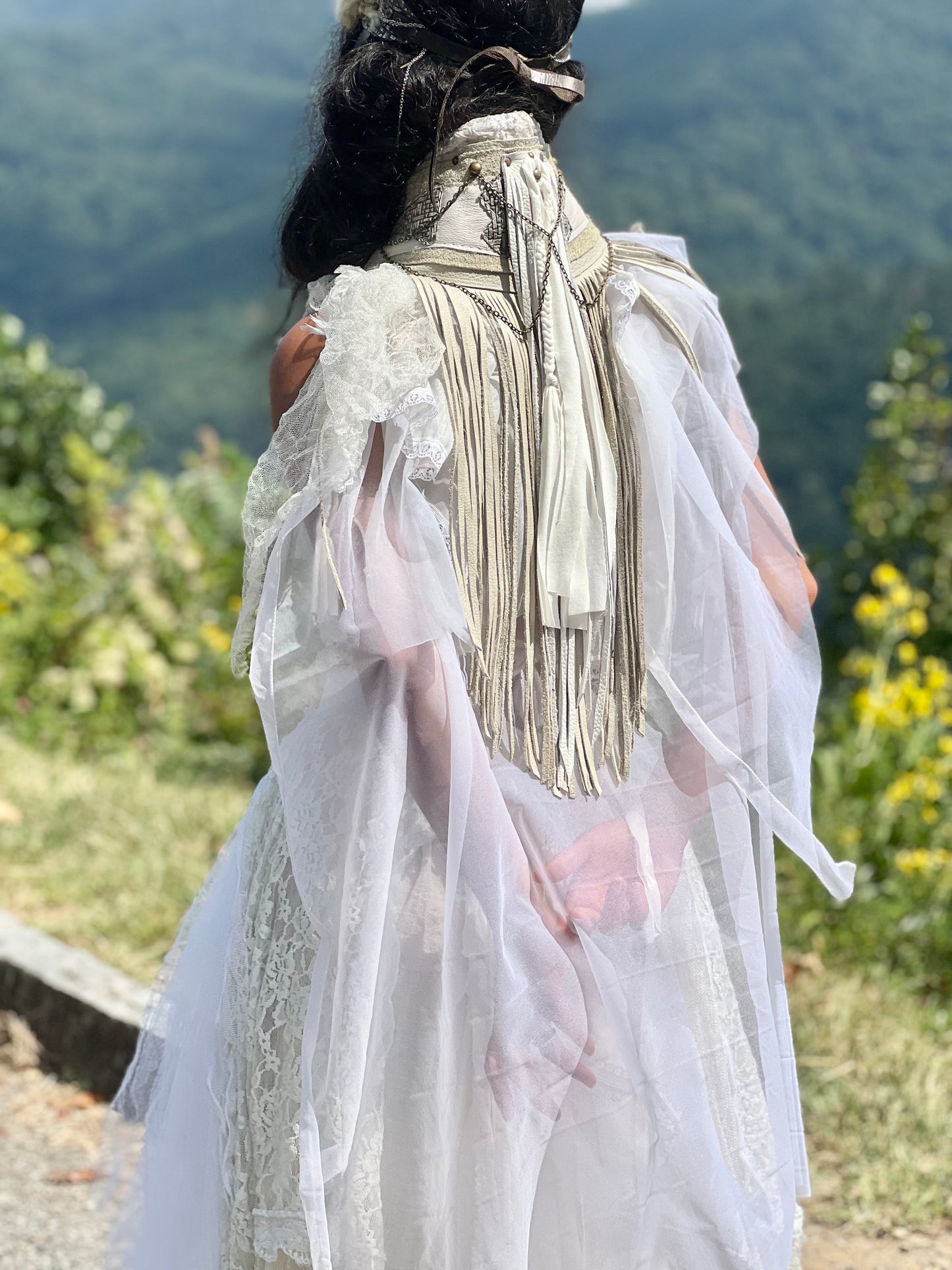 Wanderlust Leather Bustle