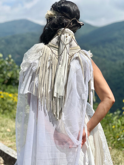 Wanderlust Leather Bustle