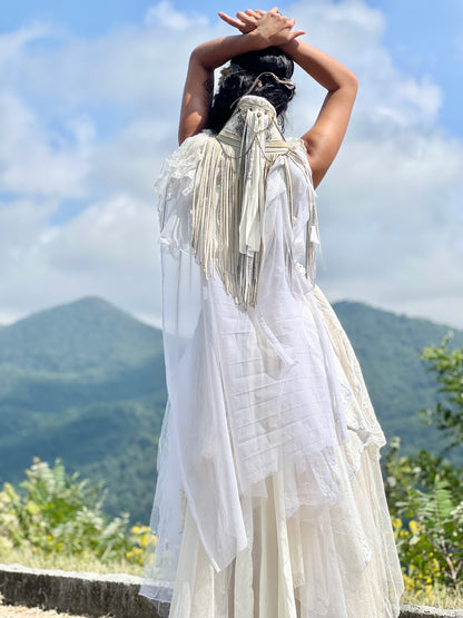 Wanderlust Leather Bustle
