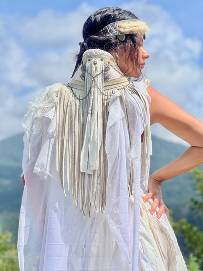 Wanderlust Leather Bustle