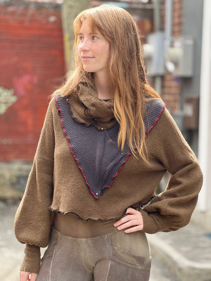 Forest Bark Lux Sweater