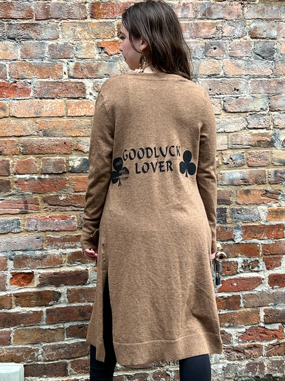 'Good Luck Lover' Duster Cardigan (Small)