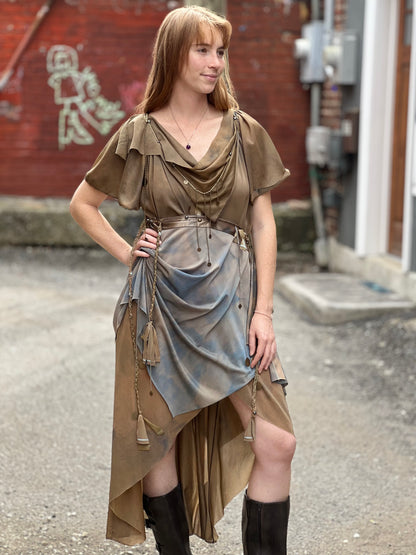 Copper and Stone Faerie Gown
