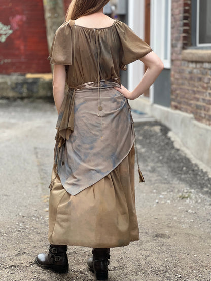 Copper and Stone Faerie Gown