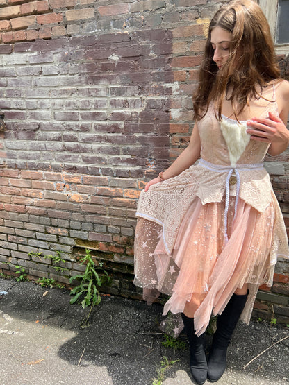 Pastel Rabbit Wonderland Faerie Dress