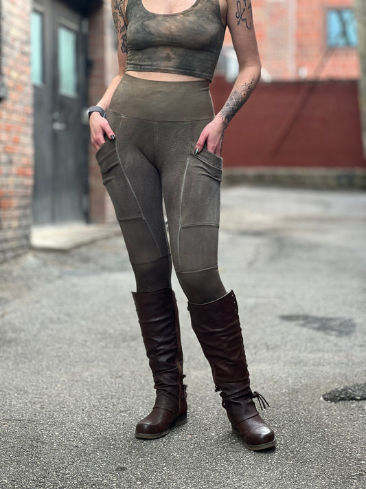Crossfox 'Forest' Lucien Leggings (Bamboo Fleece)