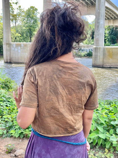 LO Desert Sigil 100% Cotton Crop Top