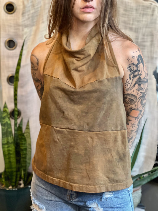 Saturn Halter Top 100% Cotton