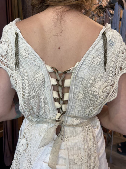 Lace Folk Ritual Gown