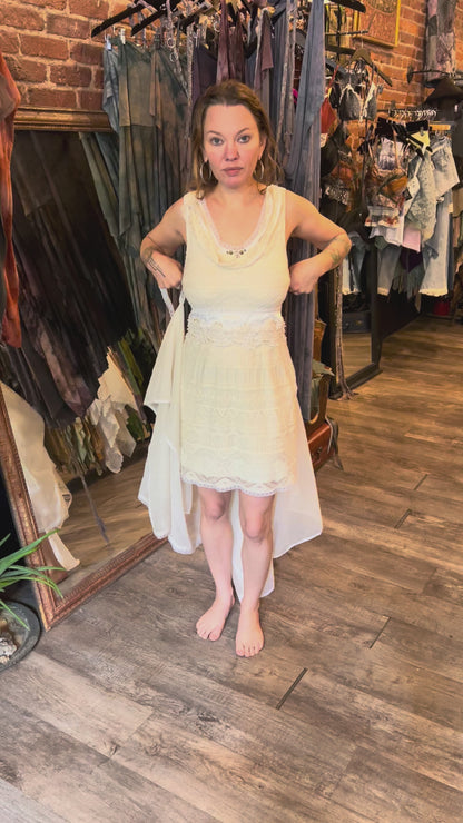 Fairy in Lace Mini Ritual Dress
