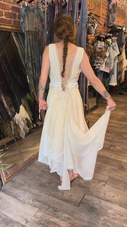 Fairy in Lace Mini Ritual Dress