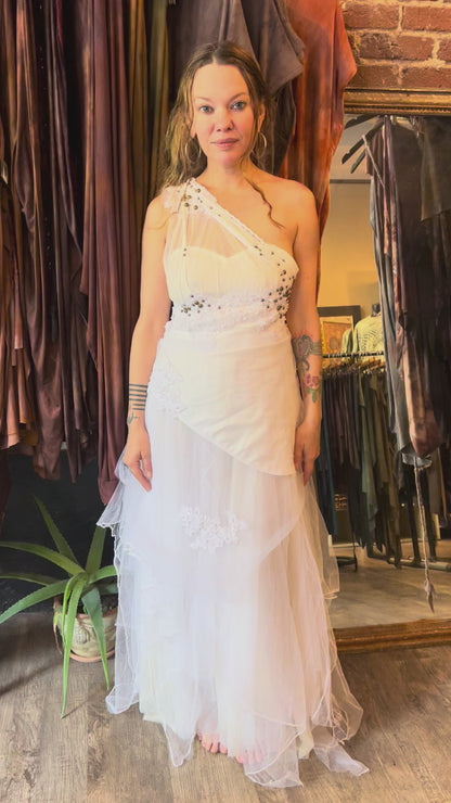Petals and Dew Ritual Gown