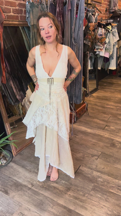 Flowers in Chain Ritual Gown