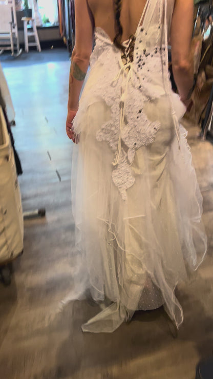 Petals and Dew Ritual Gown